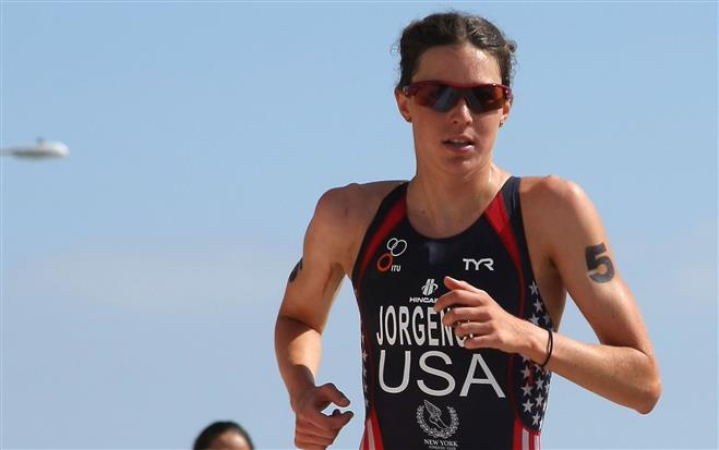 Gwen Jorgensen is the top-ranked female triathlete in the world.